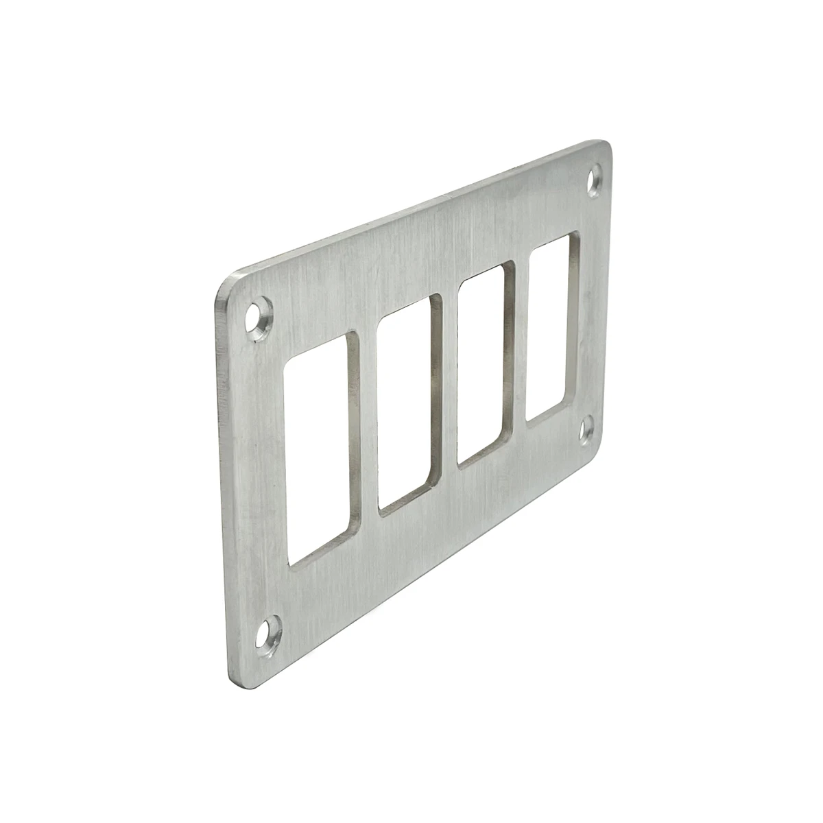 4 Way Aluminum Rocker Switch Mount Housing Bracket Holder For Car Boat