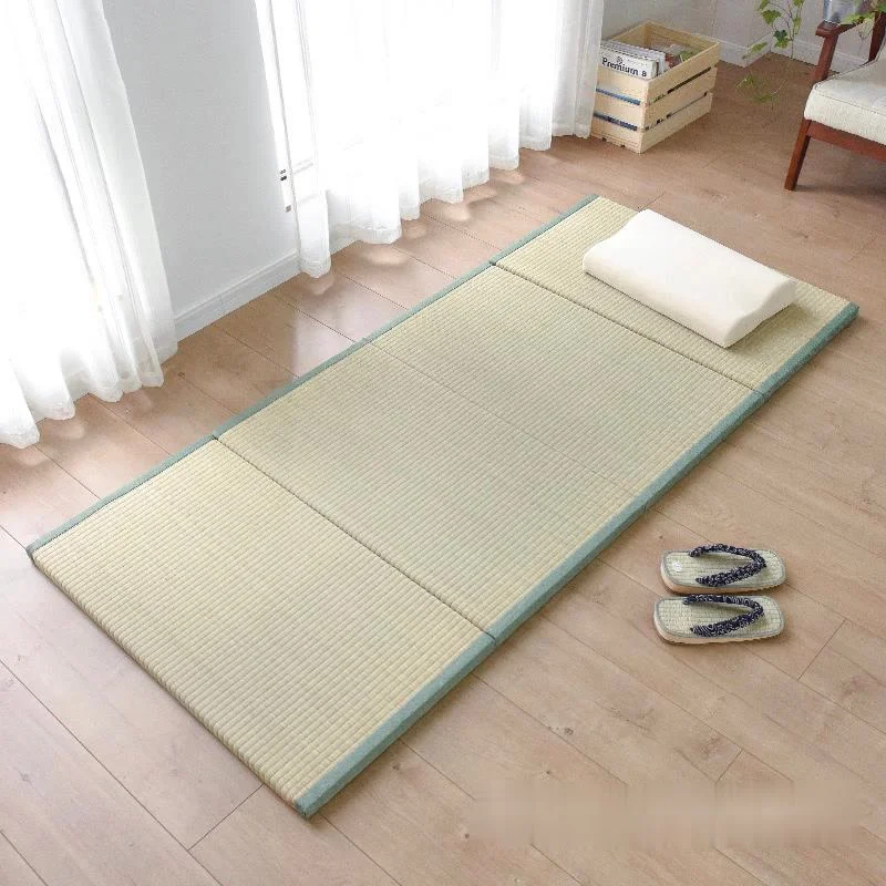 JapaneseTraditionalTatamiMattressMatRectangleLargeFoldableFloor