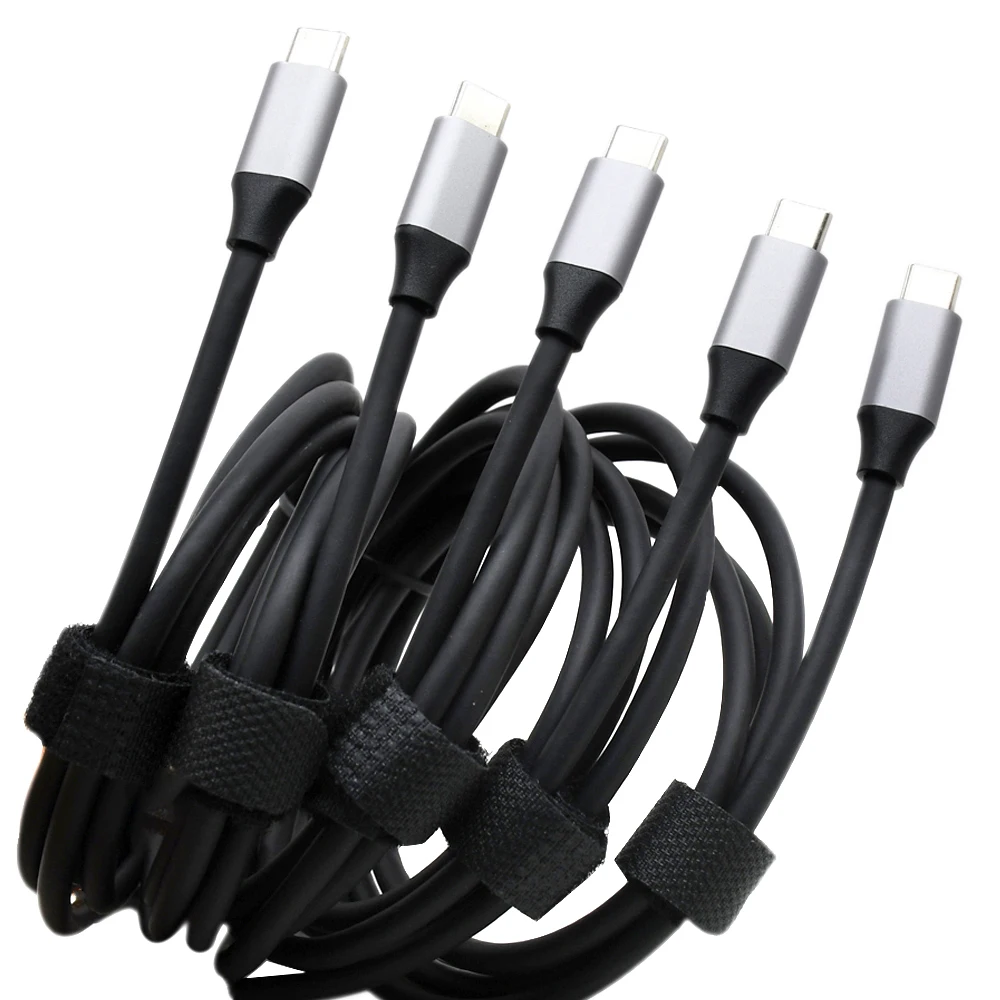 

5PCS/lot 1m USB C to USB C Cable 60W Fast Charging 10Gbps for Macbook pro Laptop for Samsung Huawei Xiaomi cellphone Tablet