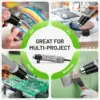 500W Electrical Mini Heat Gun Handheld Hot Air Gun Dual Temperature Setting 500°C for DIY Craft Embossing Shrink Wrapping PVC 6
