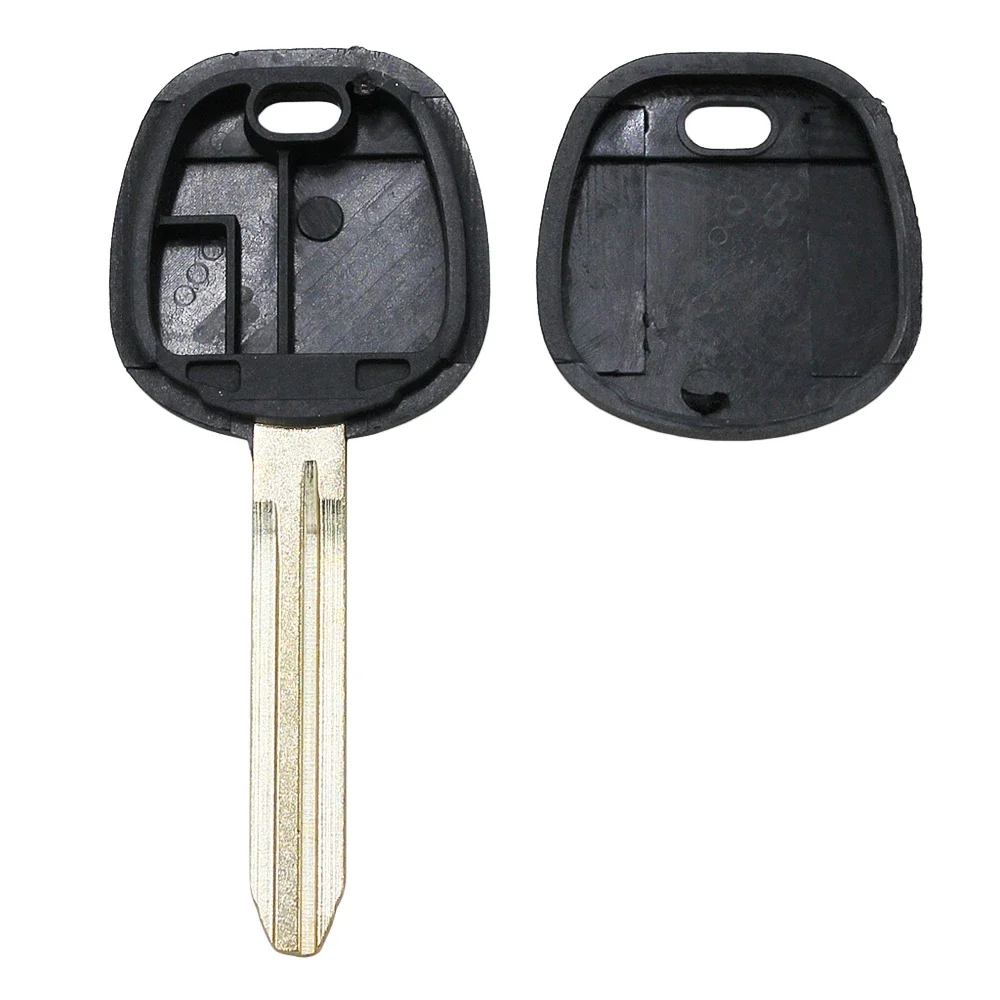 Transponder Ignition Blank Key Shell Uncut TOY43 with 4C/4D67/G/H Chip for TOYOTA Corolla Camry 4Runner HiAce Highlander RAV4 key case car key shell car remote key car key locksmith tools key shell transponder chip key programmer
