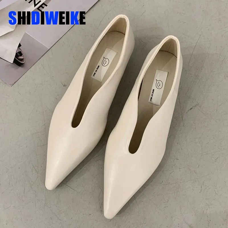 Women Pointed Toe Flats Sandals Spring Summer Retro Casual Walking Shoes women sandals,women loafers