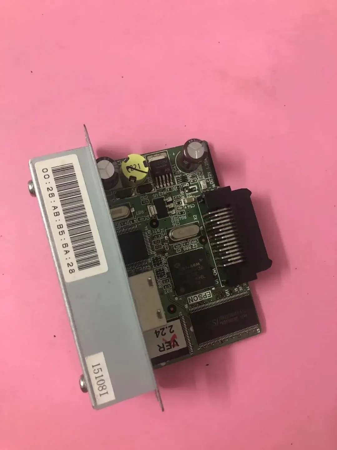 Used Ethernet port interface UB-E02 For Epson TM- T20ii T88IV T88V T82II U220 U330  U950 590 H6000