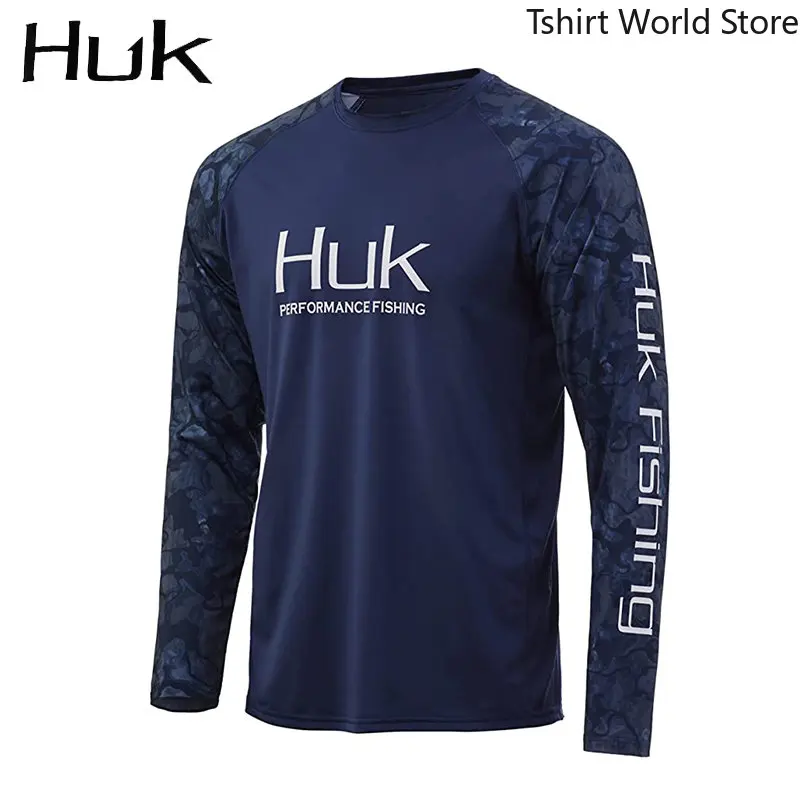 

2023 Summer Men's Long Sleeve Fishing Waypoint Vented Men's Jerseys Breathable Tops Fishing Clothes Camisa De Pesca Sweatshirt