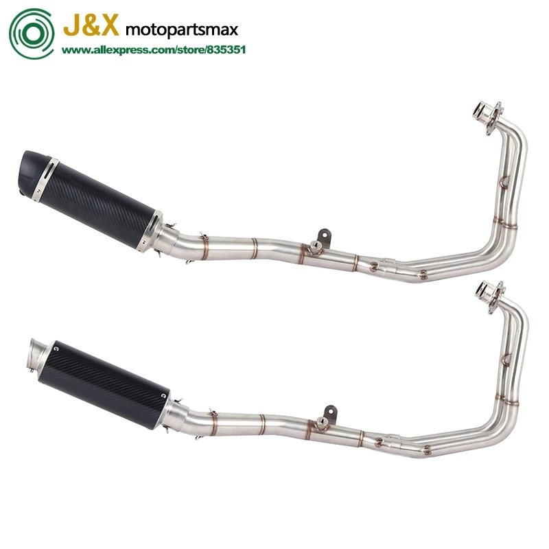

MT-03 Motorcycle Full System Exhaust Contact Middle Pipe Slip On For Yamaha Mt03 mt-03 Yzf R3 R25 yzf-r3 yzf-r25 2014 To 2020