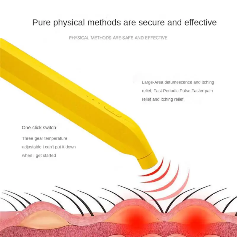 Mosquito Antipruritic Plastic Physical Non-toxic Fast Usb Charging Summer Supplies Mosquito Antipruritic Pen Reusable
