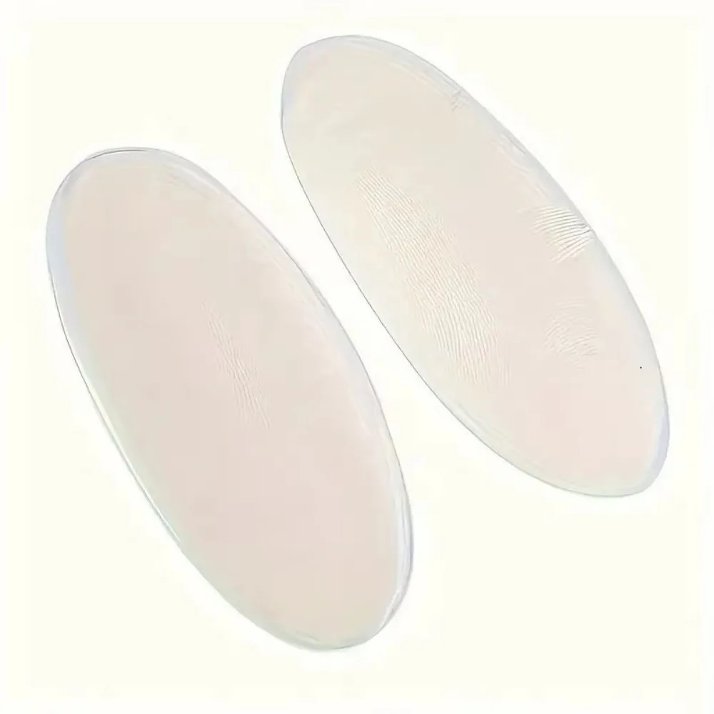 2pcs Contouring Silicone Calf Pads Self Adhesive No-Show Invisible Calves Support Reusable for Legs Shape Pads