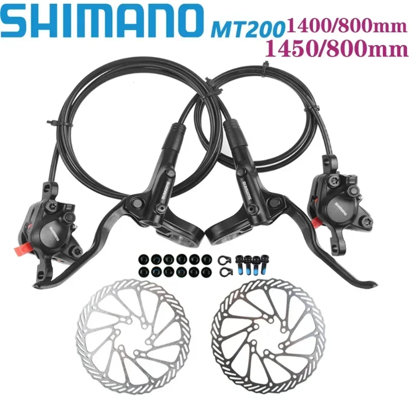 

Shimano BR BL MT200 Bicycle Brake MTB Brake Hydraulic Disc Brake 750/800/1350/1450/1500mm Mountain Clamp Brakes upgraded MT315