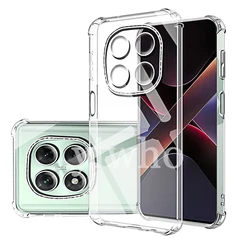 Clear Protective Transparent Phone Case with Enhanced Camera Protection - Poco X3
