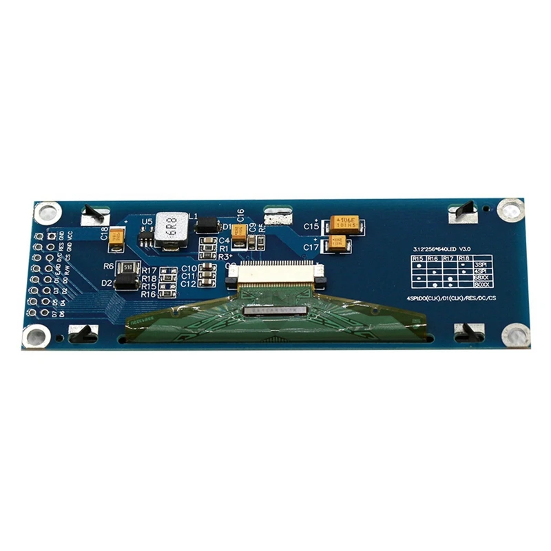 OLED ÷ 3.12 ġ 256X64 ׷ LCD  ÷ ȭ LCM ȭ SSD1322 Ʈѷ  SPI 3.3V