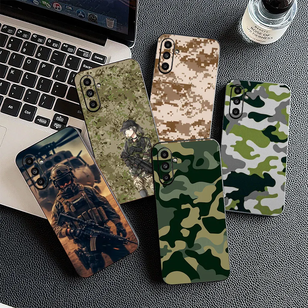 Camo Pattern Military Army Camouflage Phone Case Cover