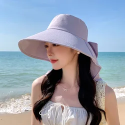 Women's Sun Hat with UV Protection - Wide Brim - 55 - 60cm (Violet)