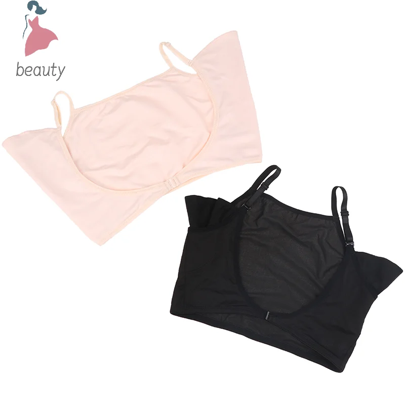 Women Washable T-shirt Shape Sweat Pads Underarm Sweat Absorbing Guards Pads underarm sweat pads