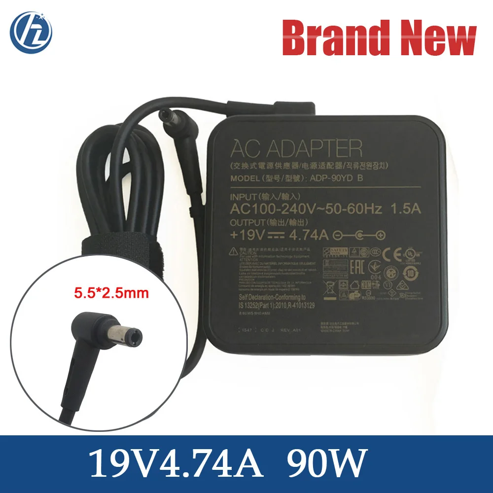 OriginalAcAdapterforAsus19V474A90WEXA1202YHADP90YDBA53