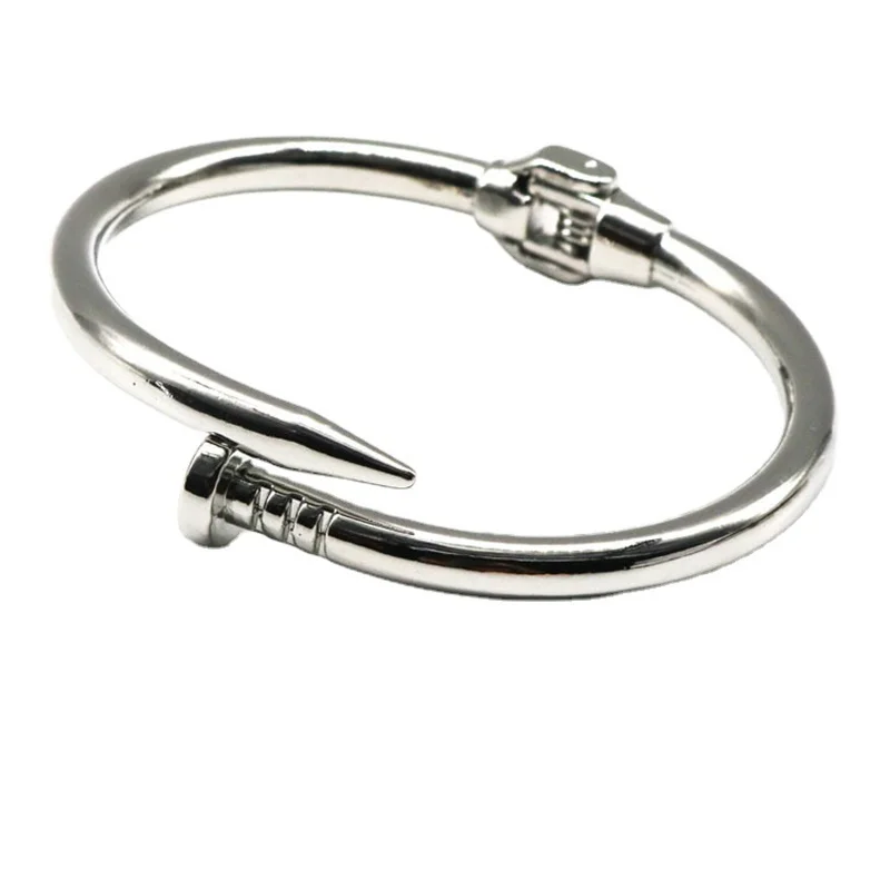 4 Color Classic Brand Bangle bracelet Female Temperament Simple Trendy Stainless steel bracelet Screw Bracelet Women Gift