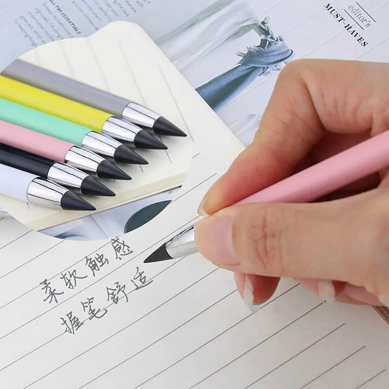 

Eternal Pencil Students Special Endless Eternal Pen Pencil Constant Core No Need To Sharp Ink-free Pencil School Supplies