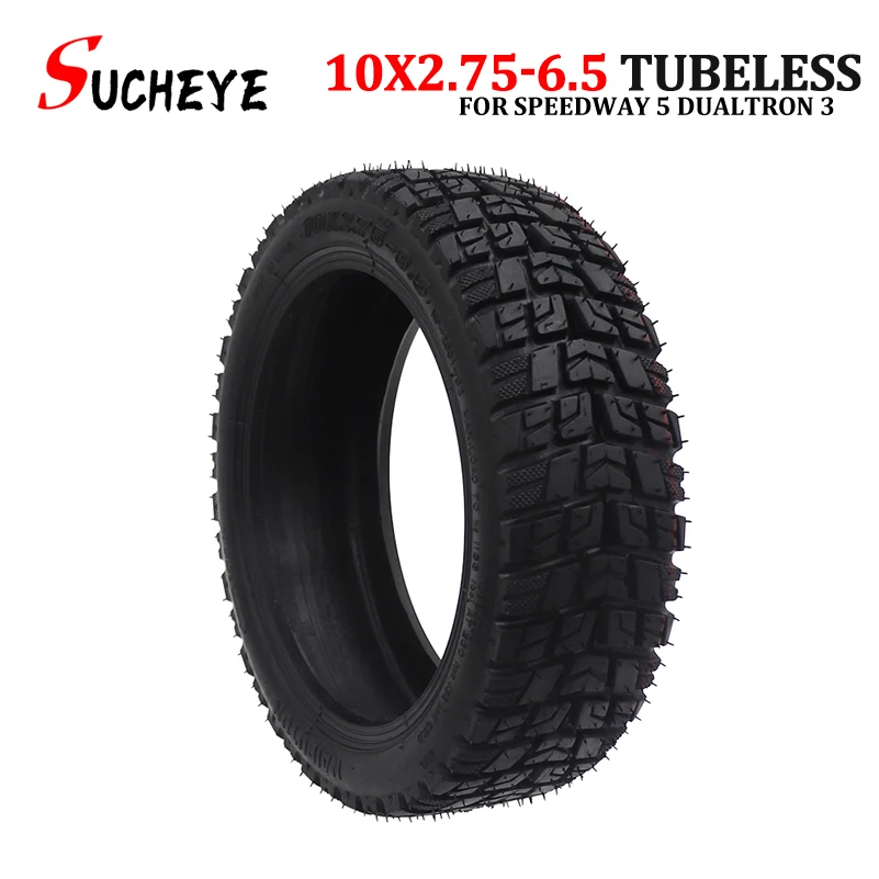 

10x2.75-6.5 Tubeless Tire 10 Inch Professional Off-Road Vacuum Electric Scooter Tyre Premium Rubber Dualtron 3 Durable