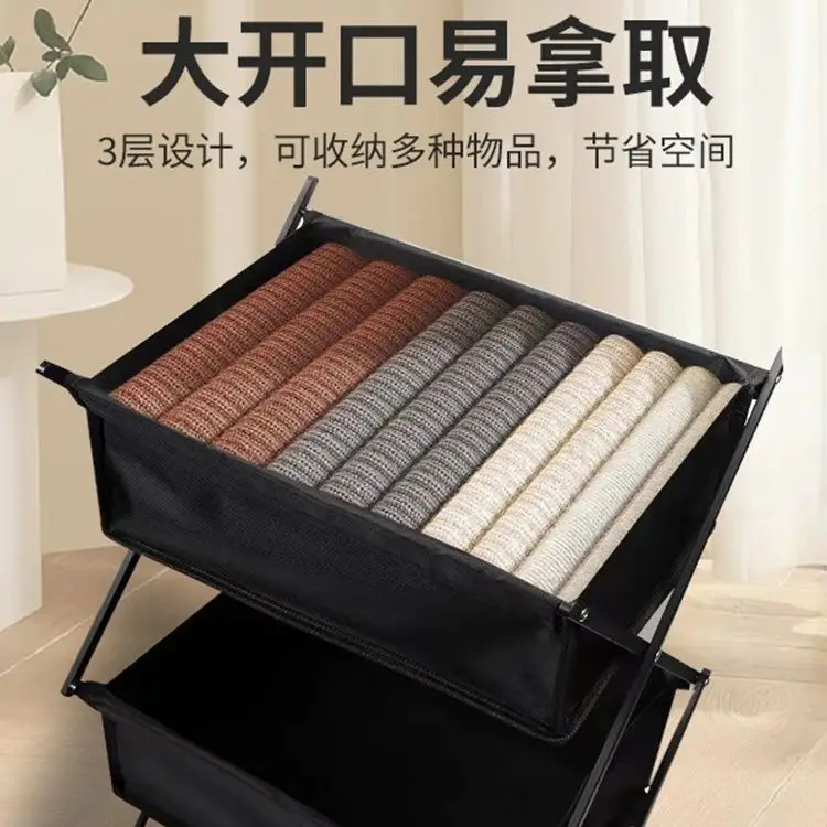 Outdoor Blackened Aluminum Alloy Storage Rack, Deformable Folding Table, Multifunctional Camping, Portable Dual-use