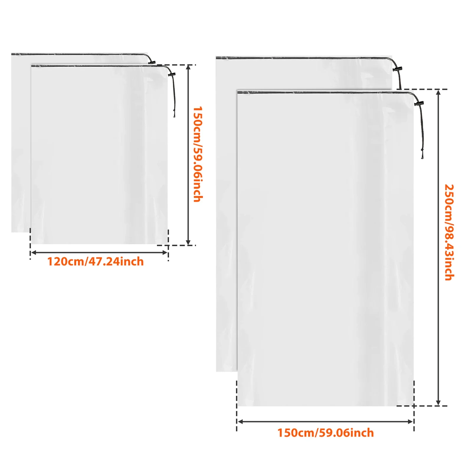 Large and Small 4Pcs