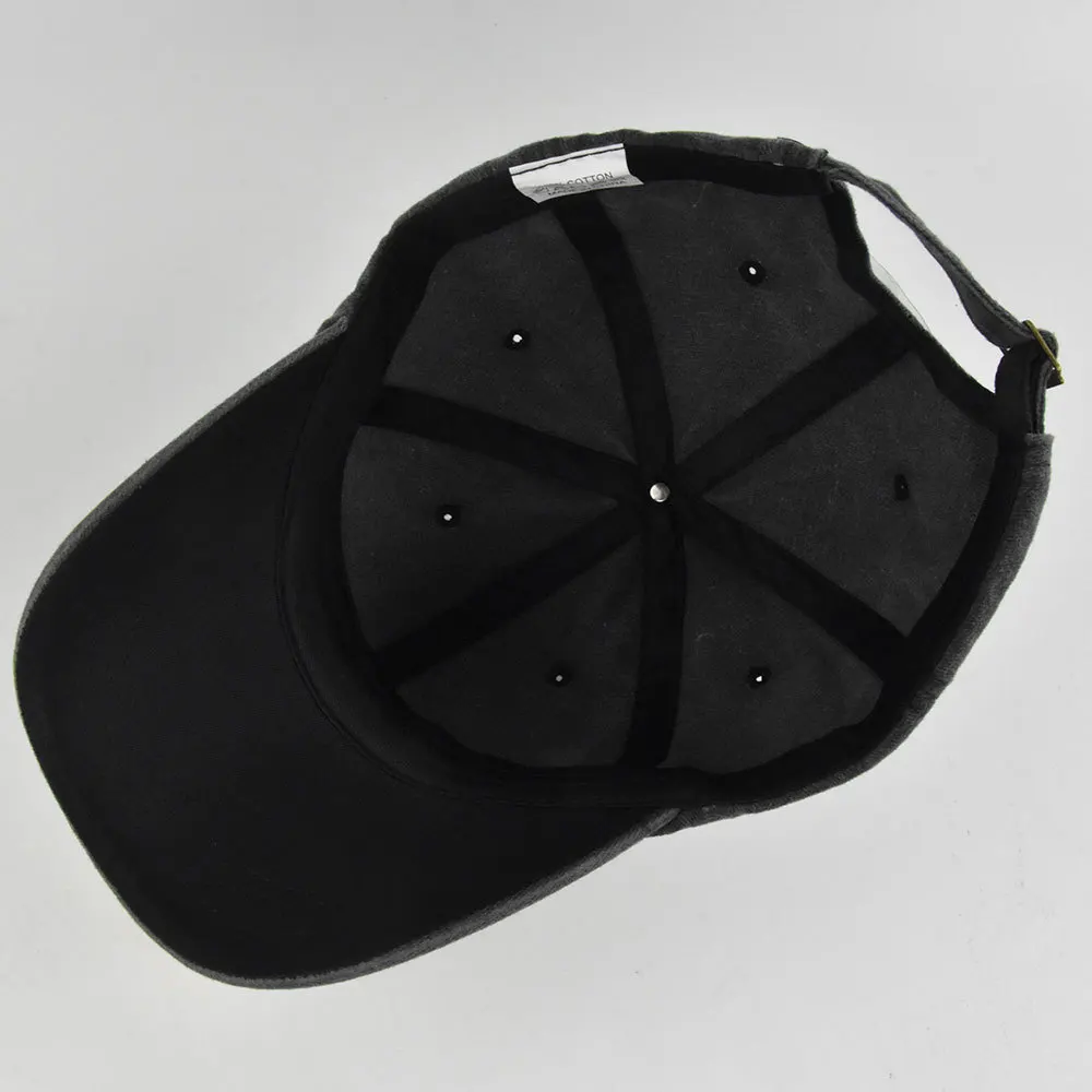 Baseball Cap Washed Cotton Men Women Snapback Hat Vintage Hip Hop Caps Solid Color Dad Hat Bone Casquette Outdoor Casual Sport
