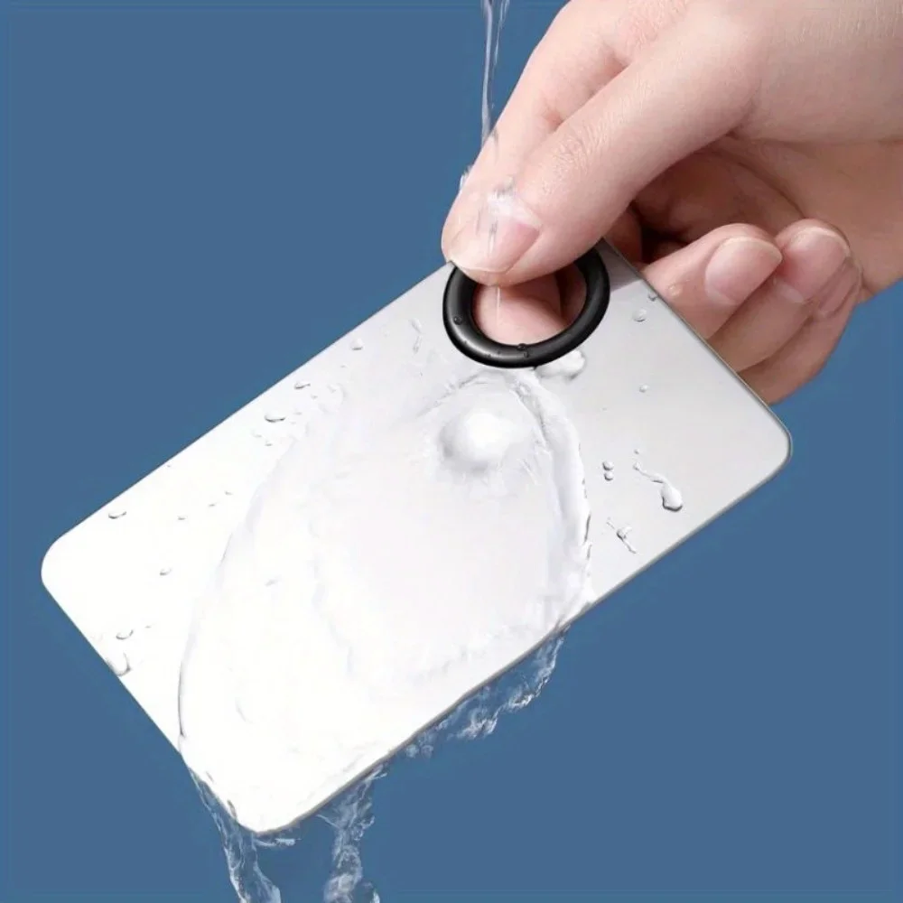 1set Makeup Mixing Palette Upgrad Stainless Steel Metal Mixing Tray with Spatula Artist Tool for Mixing Foundation Nail-Art