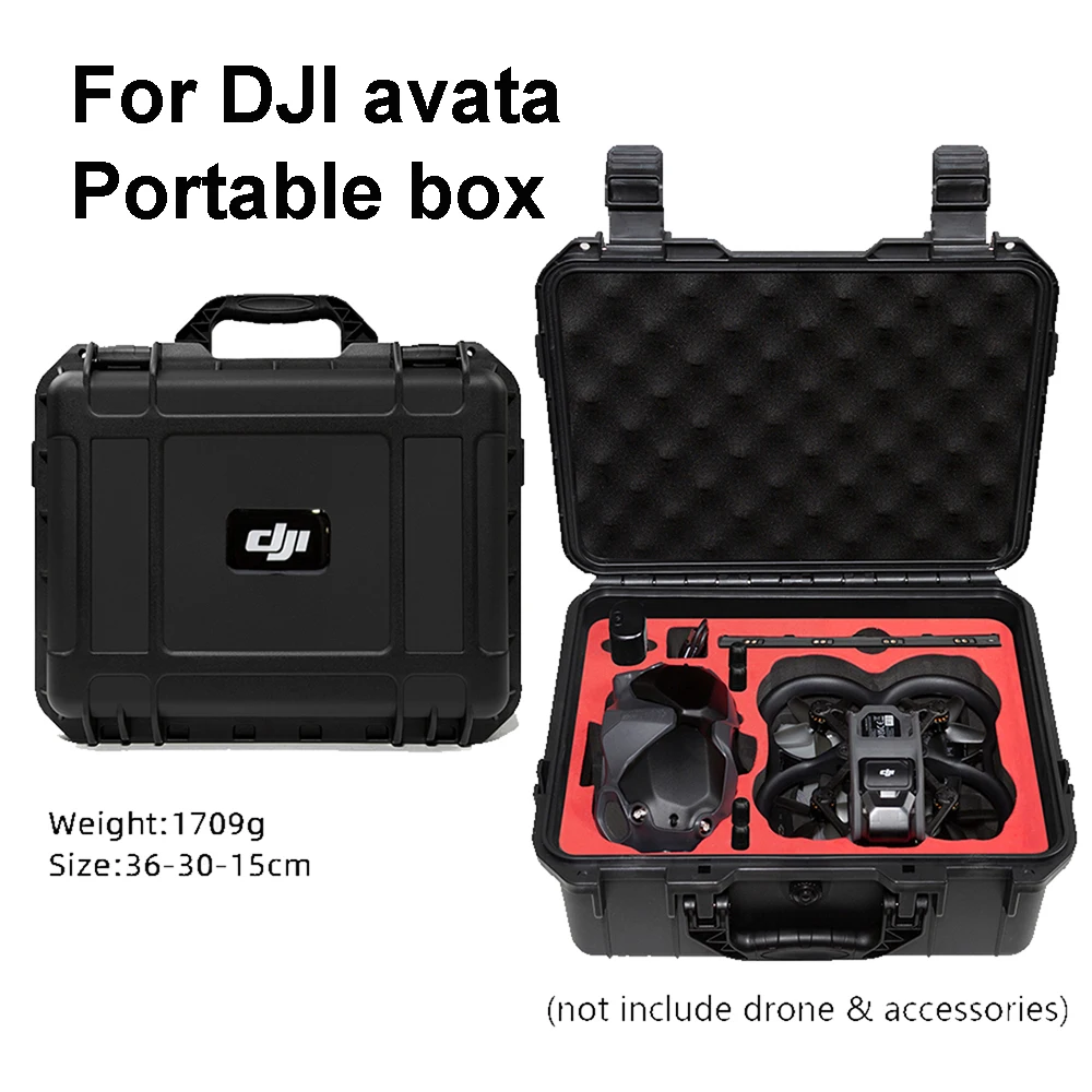 For DJI Avata Explosion Proof Case For DJI Avata Suitcase Universal Accessory Box