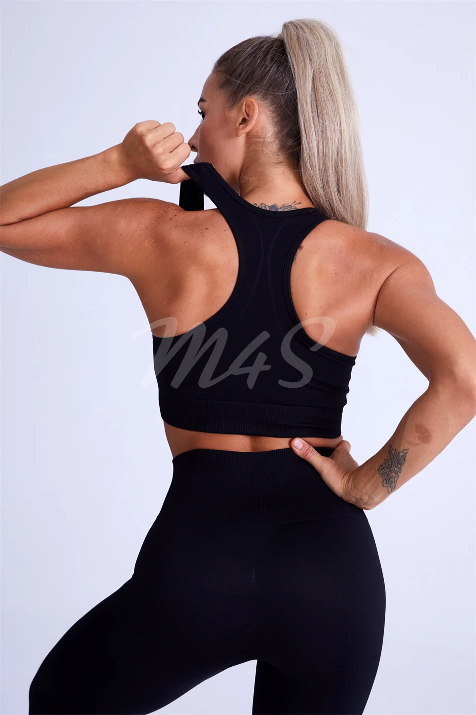 2 stück Yoga Sets Ensemble Weibliche Frauen Gym Kleidung Nahtlose Workout Set Fitness Trainingsanzug Set Sportswear Set Crop Top Leggings