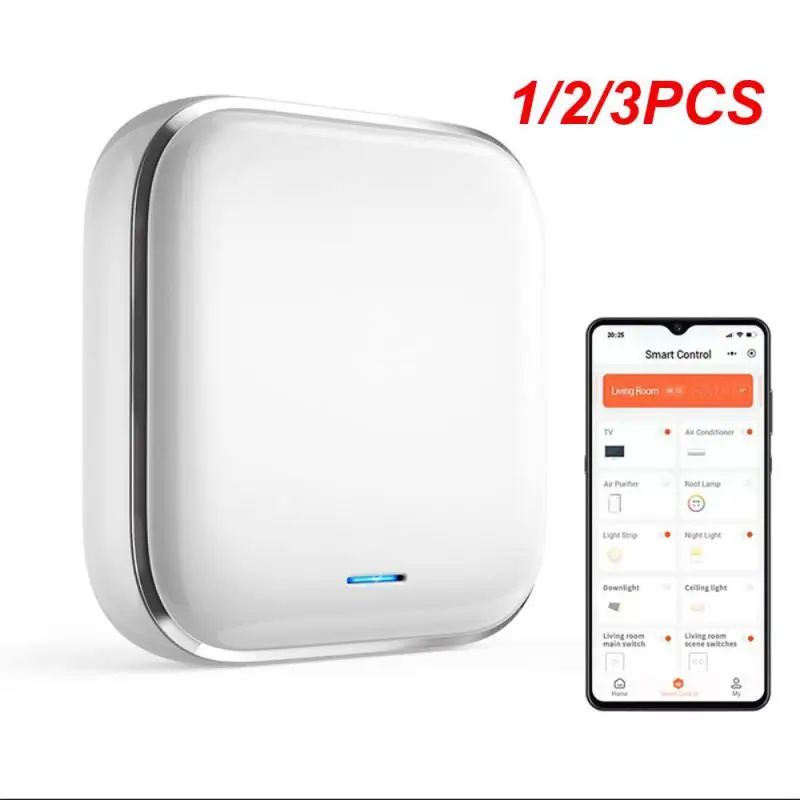 

1/2/3 шт., сетчатый смарт-шлюз Tuya, совместимый с bluetooth многорежимный шлюз, домашний контрольный центр для SmartLife Alexa