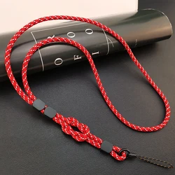 Universal Lanyard Wrist Strap for Smartphones and Keys - Versatile and Stylish Hand Cord (Red)
