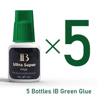 IBeauty Ultra Super Eyelash Extension Glue Supplies Green Cap Waterproof Adhesive Makeup Tools Strongest Fastest Eyes Open Korea 1