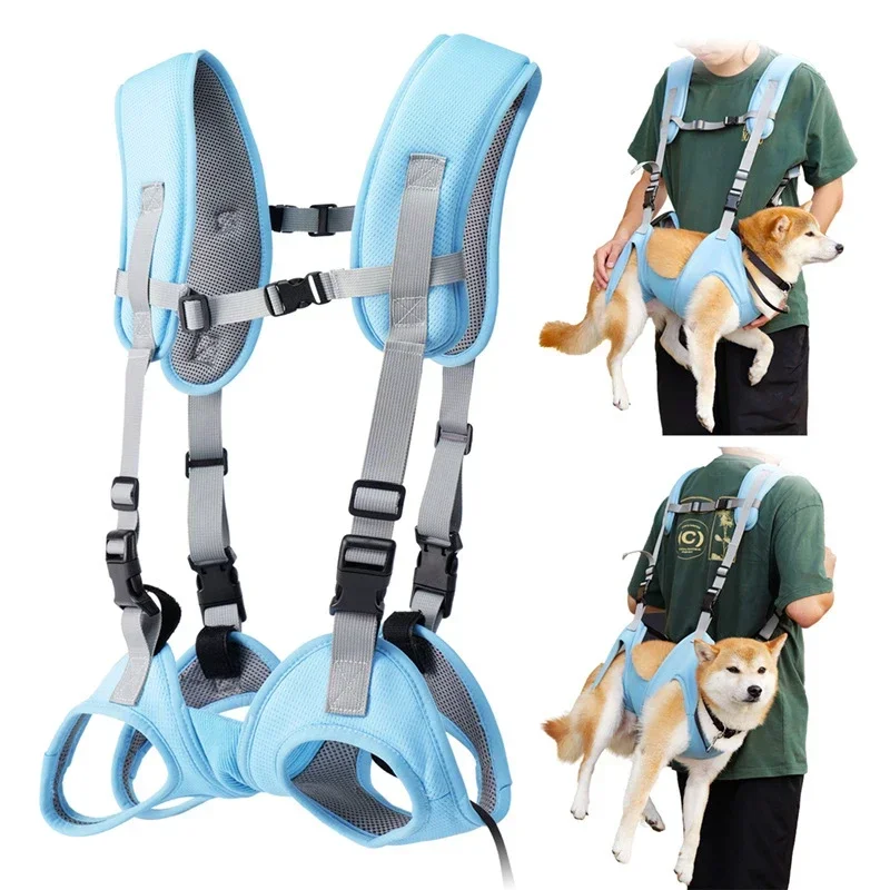 Pet Carrier Bag Pet Carrying Bag Pet Backpack Pet Supplies Dog Duffel Bag Adjustable Long and Short Dog Backpack Summer Mesh Breathable for Cat Out Travelling
