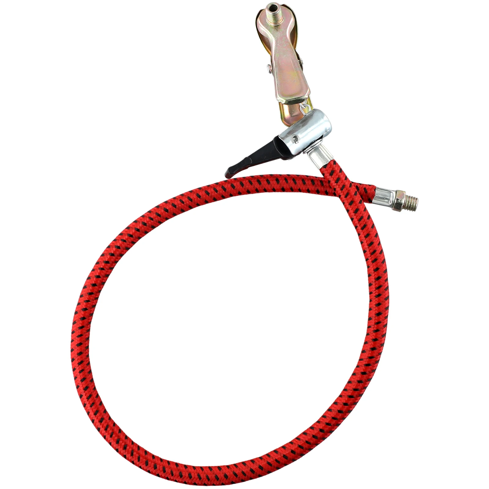 

Inflator Hose Air Pump Tube Practical Rubber+Metal Nozzle UK Nozzle With Clip Parts 100g 60cm Accessories Durable