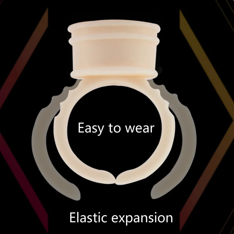 Silicone Permanent Makeup Ring Pigment Ring Tattoo Ink Eyebrow Lip