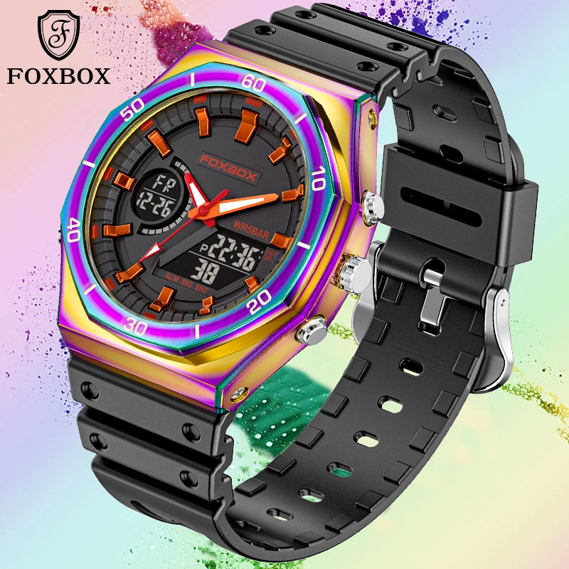 Luxury Men Analog Digital Military Sport Led Waterproof Wrist Watch Sports  Watch Relogio Masculino Watch Reloj Hombre Bayan 2022 - AliExpress