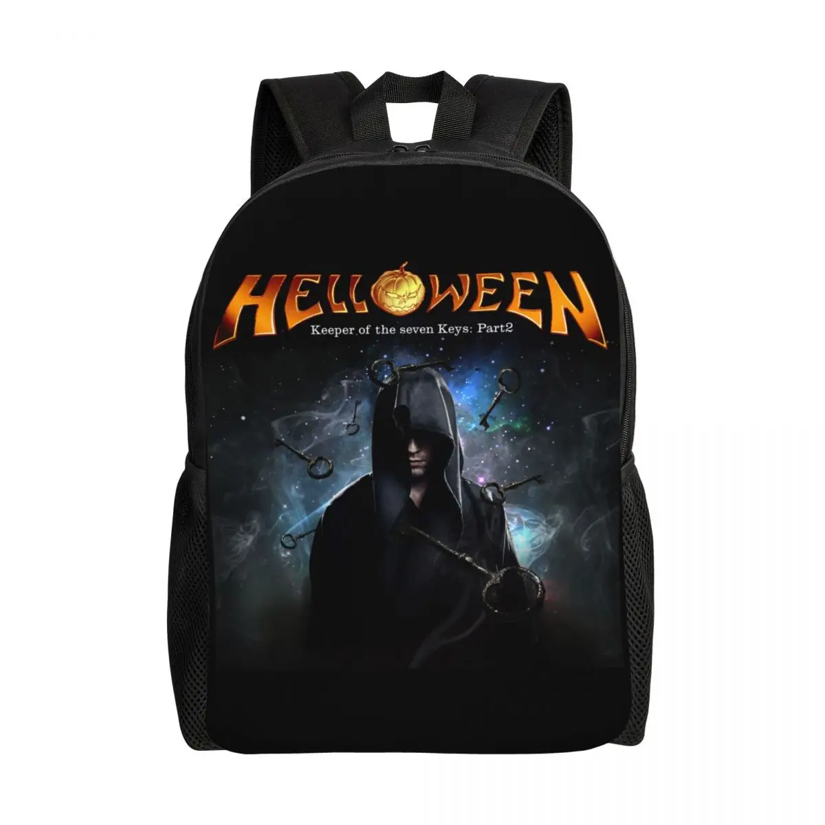 

Рюкзак Helloween Keeper Of The Seven Keys для тяжелого металла, рок, школы, колледжа, дорожные сумки, сумка для книг, подходит для 15-дюймового ноутбука