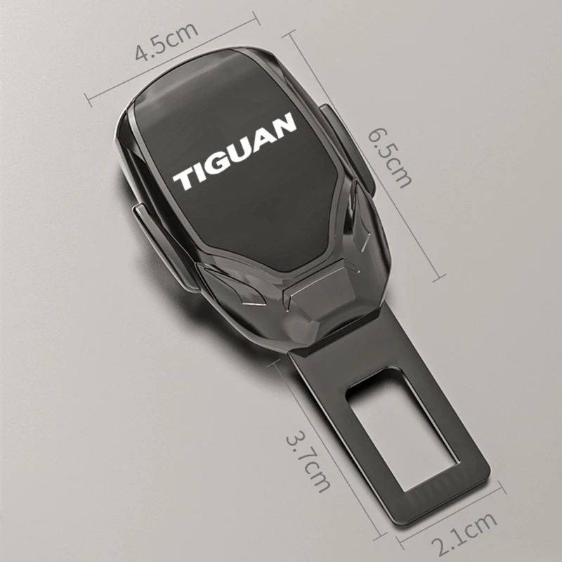 Car Seat Belt Extension Plug Buckle Seatbelt Clip Adjustable Extender For VW Tiguan MK1 2007- 2015 2014 2013