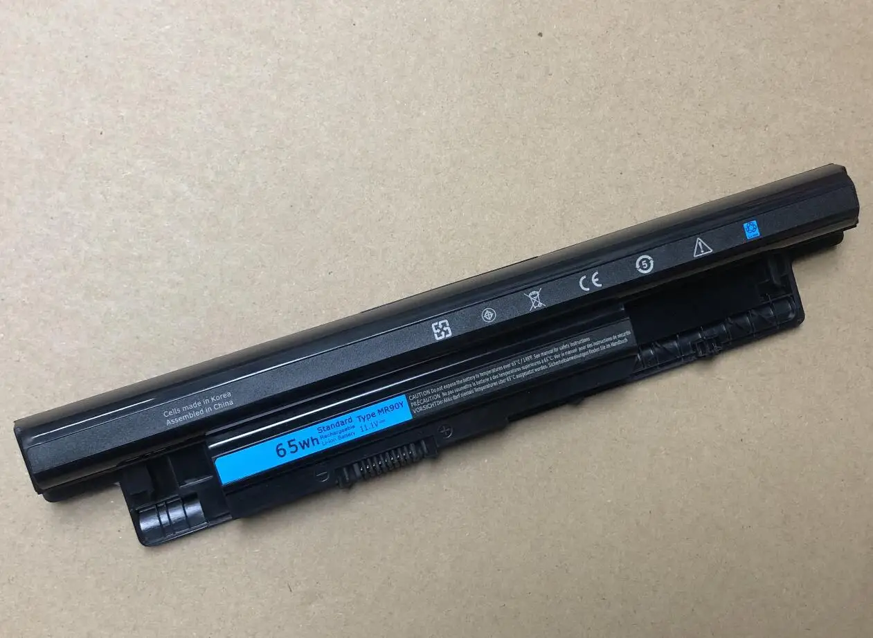 Bateria de Celular Coreana para Dell Inspiron 3441 3442 3443 5721 3521 3437 3537 3537 3537 5437 5537 3737 5737 5737 5421 Mr90y 65wh - Imagem 3