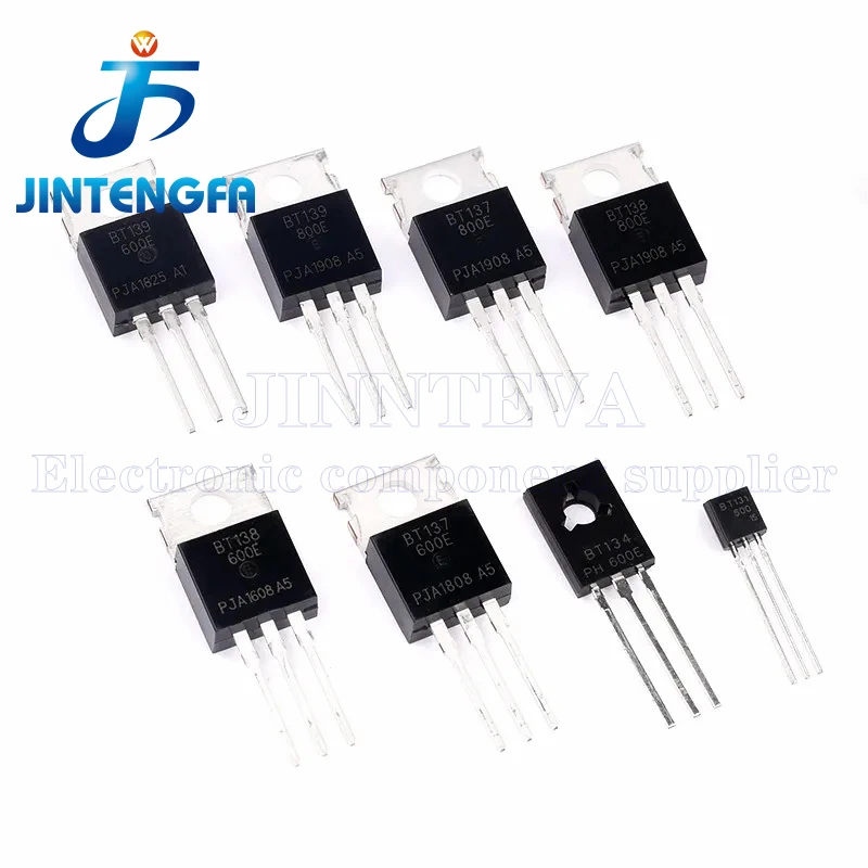 10-Pack TO220 High-Performance Thyristor Transistors - 20A, 500-800V Range