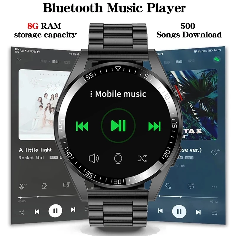 SACOSDING  ȭ Ʈ ġ 454*454 AMOLED 1.39 ġ ũ ׻ ÷ ð 8GB   Smartwatch  2022