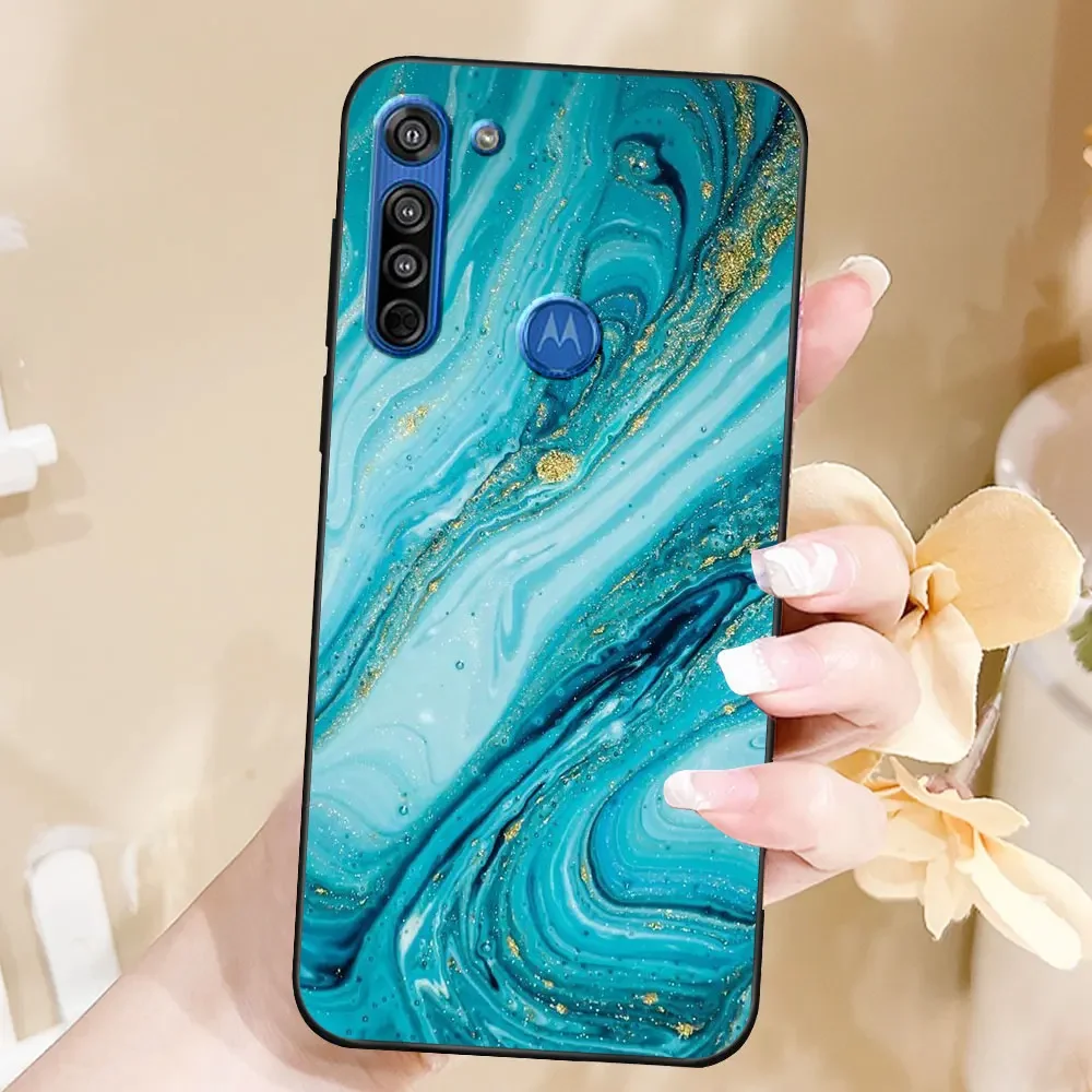 Premium Marble TPU Silicone Case - Elegant Protective Cover