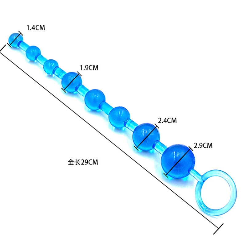 Anale stimulator bal kralen buttplug masturbatie zonder vibrator seksspeeltje voor volwassenen product vrouwen mannen homo koppel spel_voghion.com