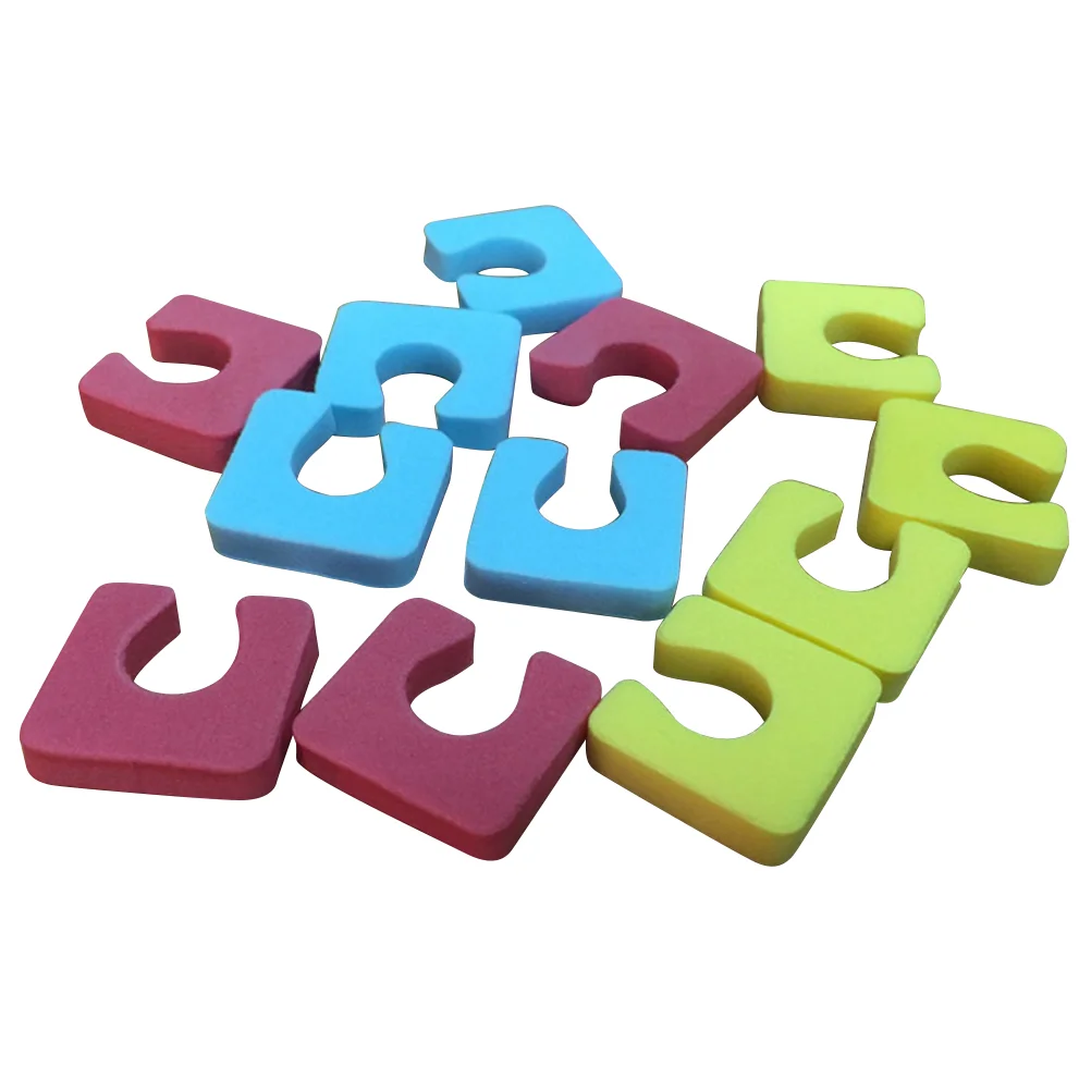 144 Pcs Pedicure Foot Separator Silicone for Fingers Separators Nail Toe Spreader Toes Fake Manicure
