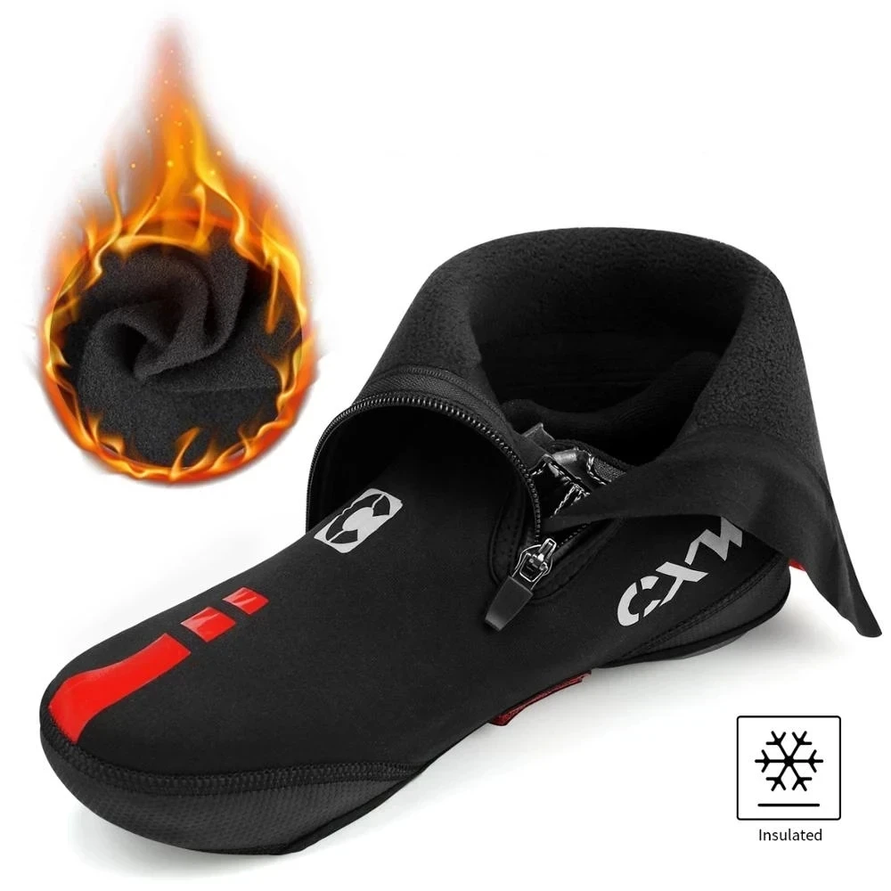 Cycling Shoes Cover Thermal Bicycle Overshoes Boot Cover Neoprene Road Bike Insulated Cycle Footwear Wind Water Protection
