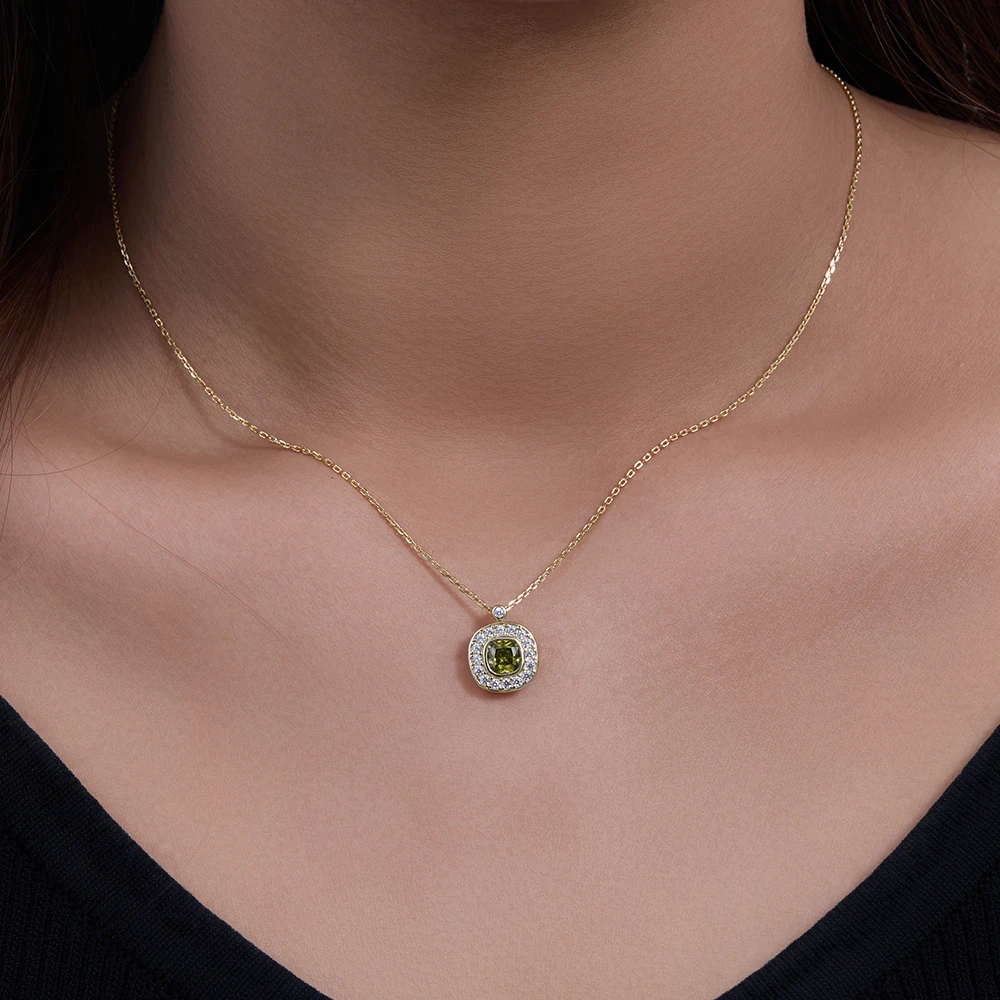 [韓国の人気ジュエリー] 925 silver. Olive necklace SILVER ネックレス Olive | Hangai SILVER JEWELRY