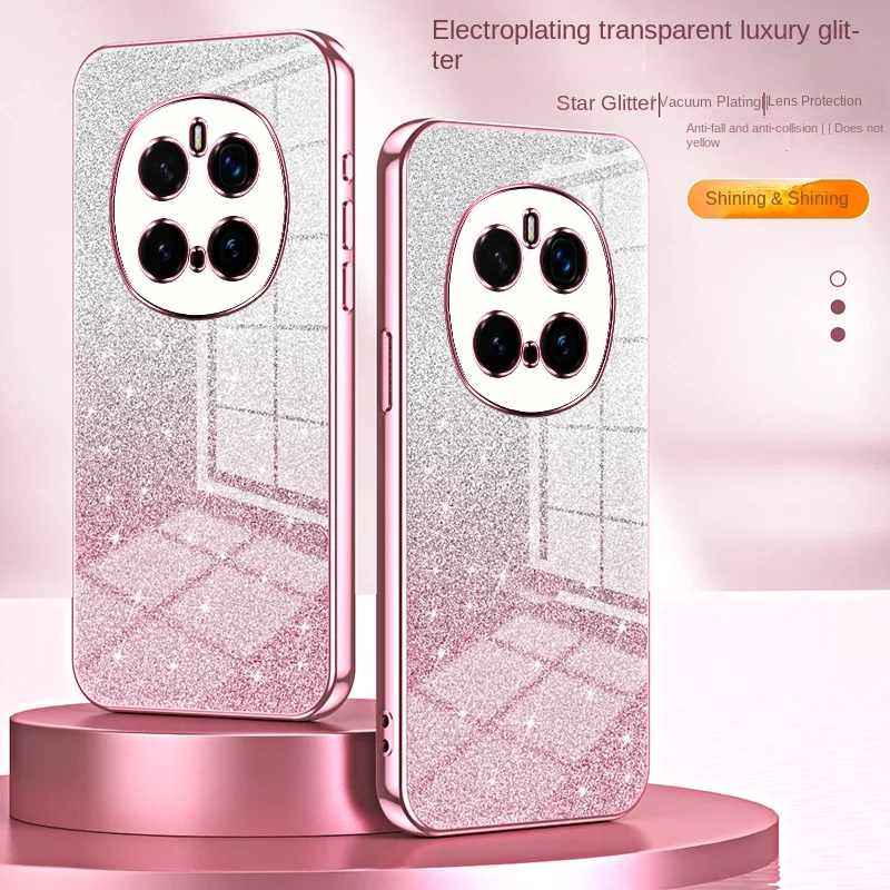 Glitter Slim Protective Soft TPU Back Cover Case