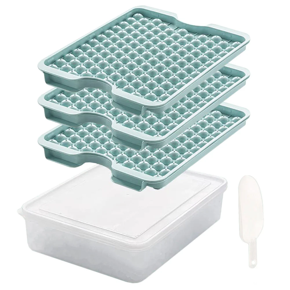 

of Ice Cube Mold Round Ice Cube Mold Ice Balls Maker Mold with Shovel and Storage Box