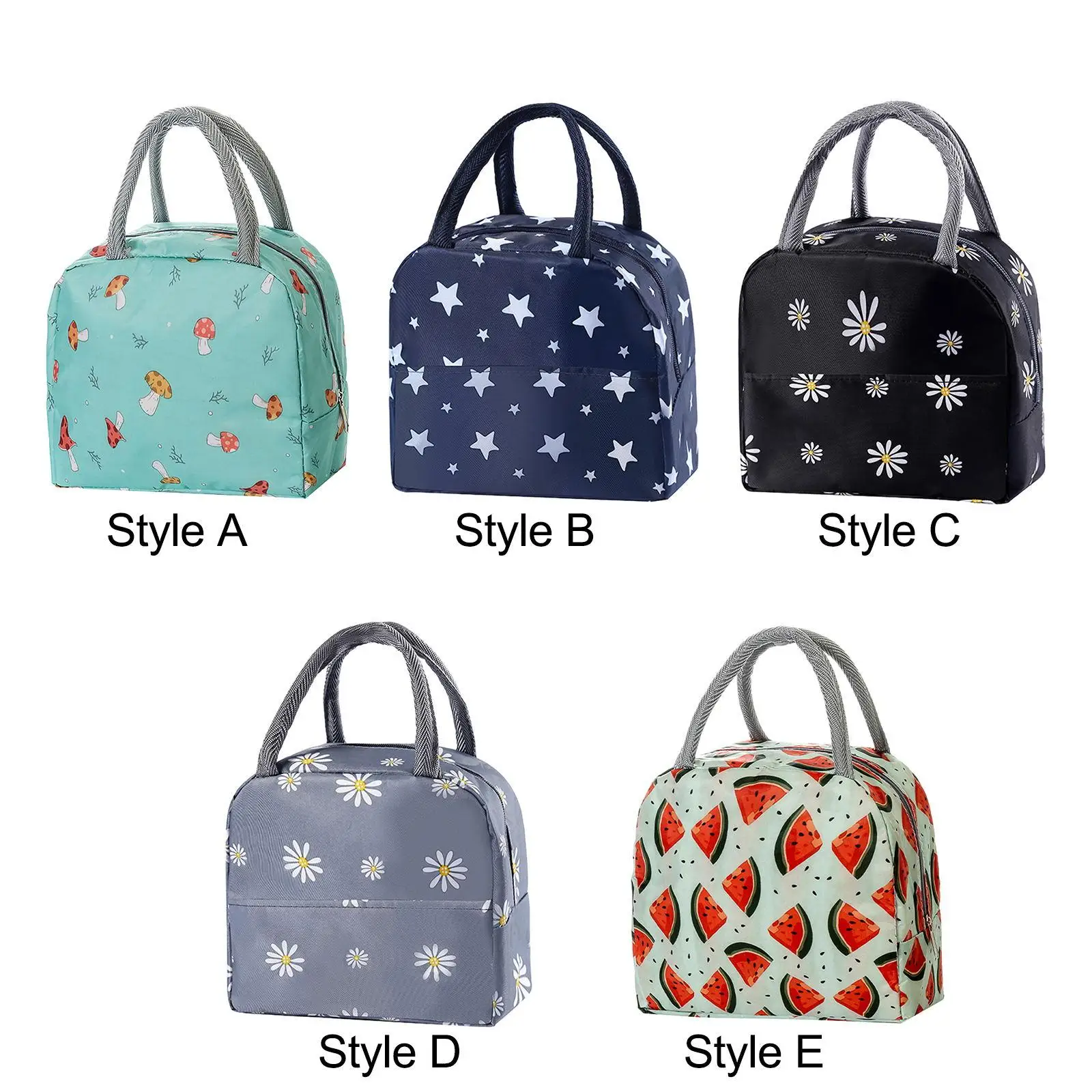 

Food Storage Container Water Resistant Travel Handbag Beach Bag Insulated Lunch