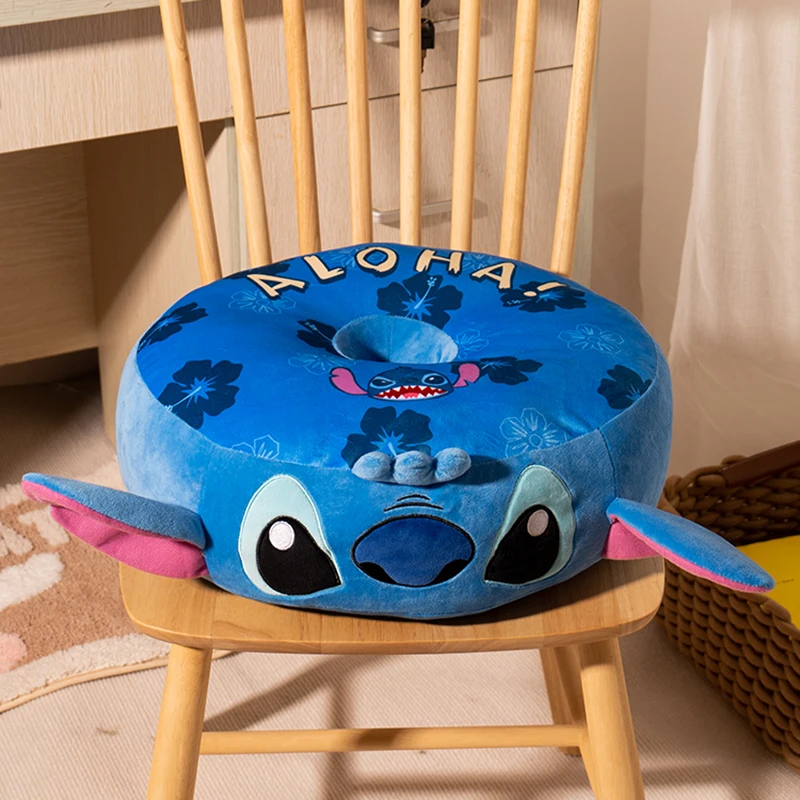 Comfortable Thickened Stitch Alien Seat Cushion Stuffed Anime