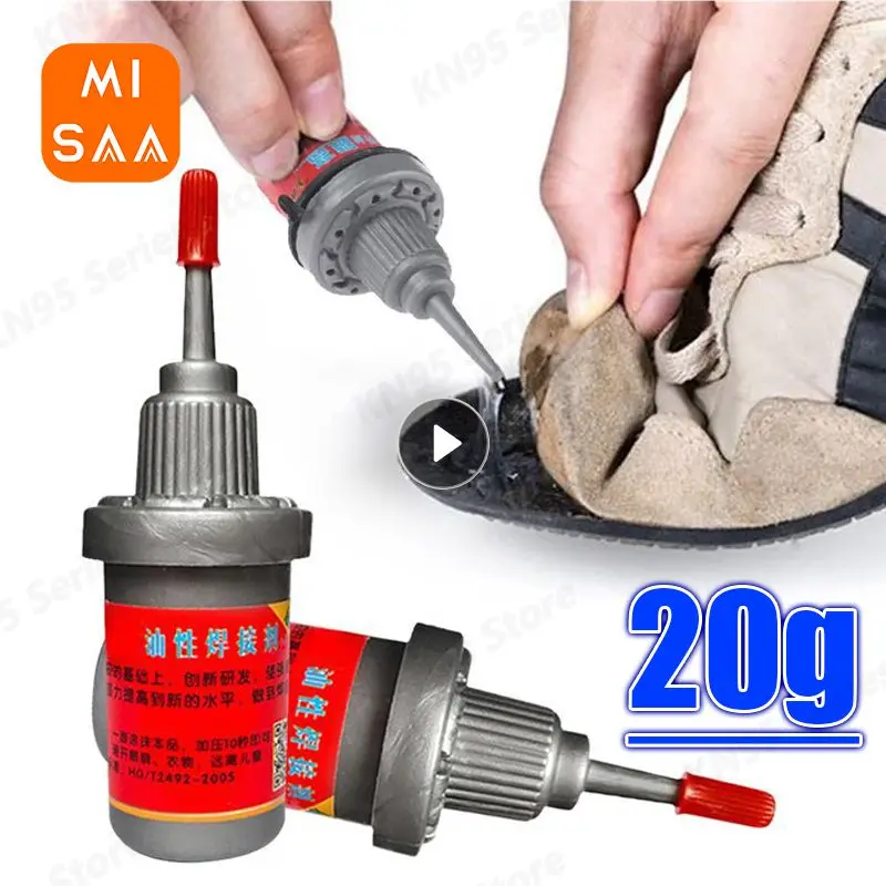 20g Strong Waterproof Multi Purpose Adhesive Super Glue Plastic Metal Rubber Tire Repair Glue Liquid Leather Glue Repair Tools