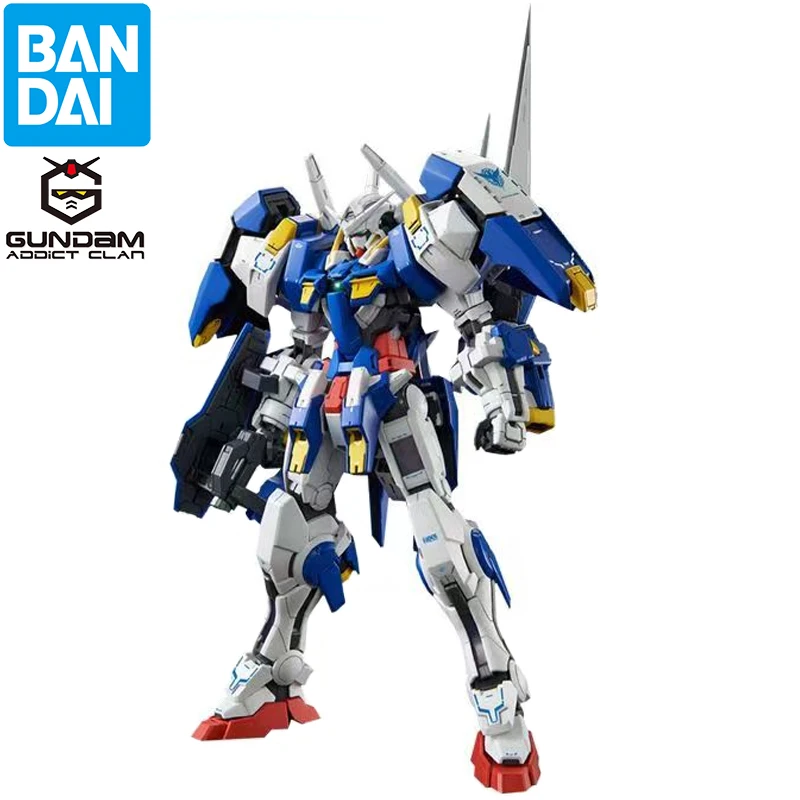 

Bandai Original Gundam Model Kit PB Limited MG 1/100 Avalanche Exia GN-001/hs-A01D Assembly Anime Action Figure Toys Kids Gifts